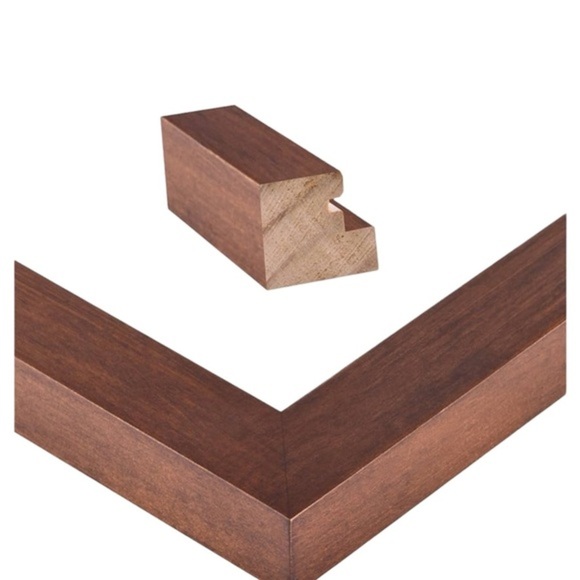 5x7 Solid Wood Picture Frame High Def Glass Table Top‎ Display & Wall Mount - Picture 7 of 7